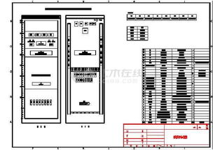 電氣總控室總體及同期屏接線圖設計與安防工程